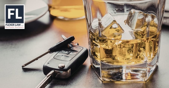 alcoholic drink and car keys